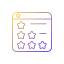 Rating stars
