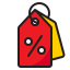 Бирка со скидкой