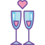 Champagne glasses