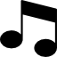 Musical note