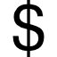 美元符号图标 — 免费SVG下载