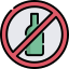 No alcohol