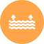 High tide