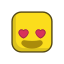 Heart eyes