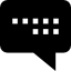 Speech bubble