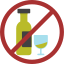No alcohol