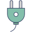 电源插头：免费矢量图标（SVG/PNG）