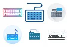keyboard icons