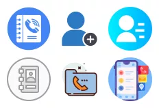 contacts icons