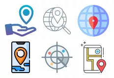 geolocation icons